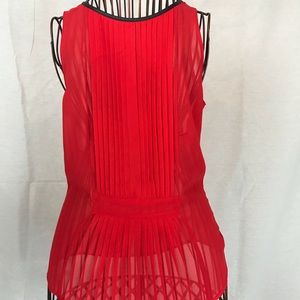 Red Blouse, perfect for work